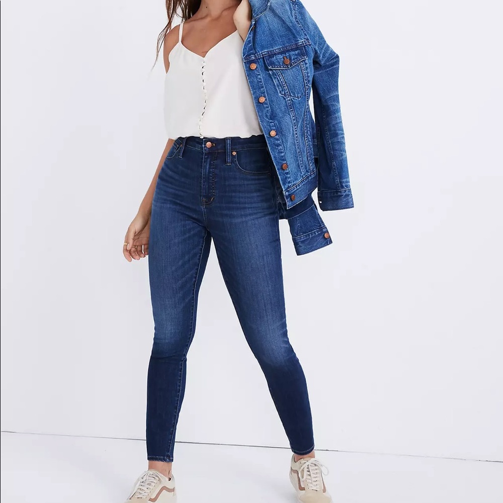 Madewell Curvy High Rise Skinny Jeans size 28